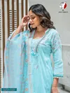 J 907 By AF Mul Cotton Printed Kurti With Bottom Dupatta Wholesale Price In Surat